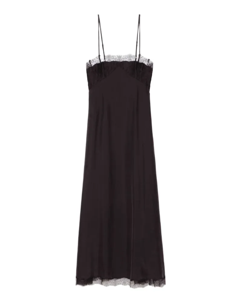 Zadig & Voltaire Kleid Ridar 100% Seide Schwarz