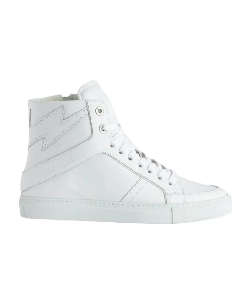 Zadig & Voltaire Sneaker ZV1747 High Flash Weiß