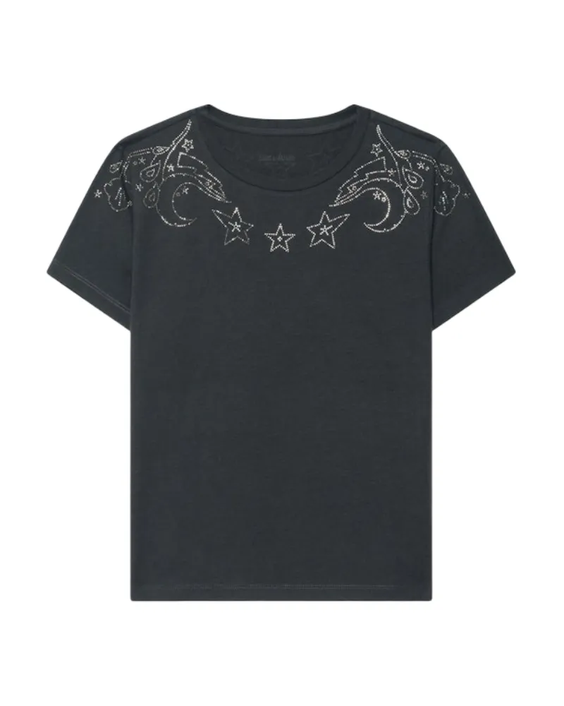 Zadig & Voltaire Alys T-Shirt Grau