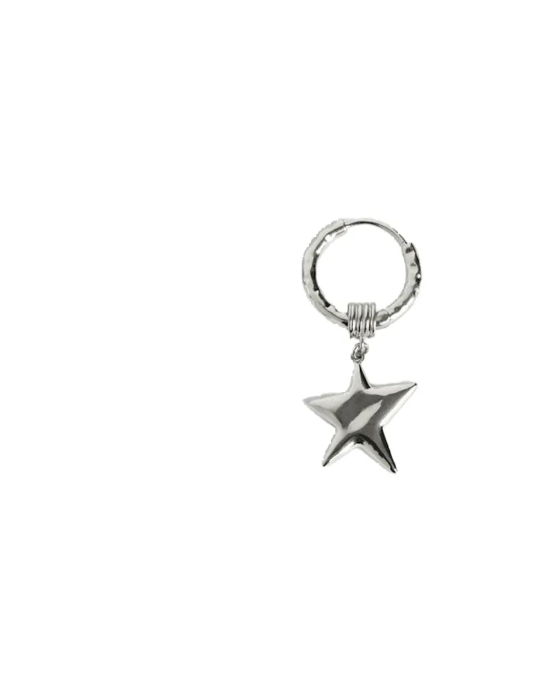 Zadig & Voltaire Rock Star Ohrringe Grau