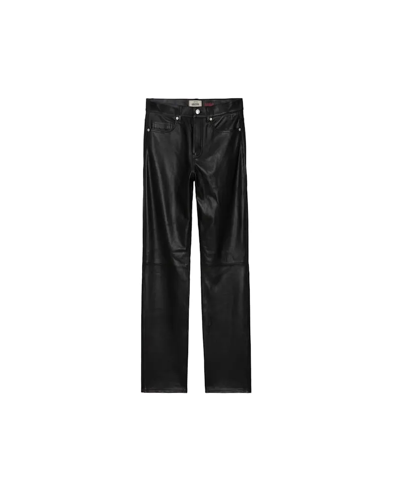 Zadig & Voltaire Lederhose John Schwarz
