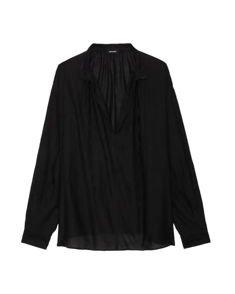 Zadig & Voltaire Bluse Troene Schwarz