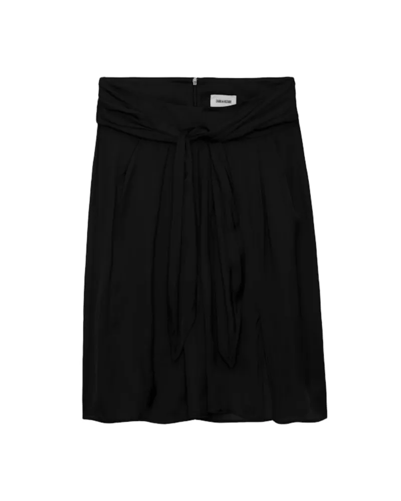 Zadig & Voltaire Rock Joji Satin Schwarz