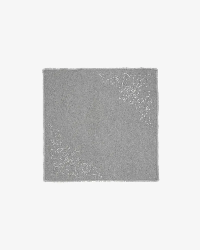 Zadig & Voltaire Schal Stevie Strass Western Gris