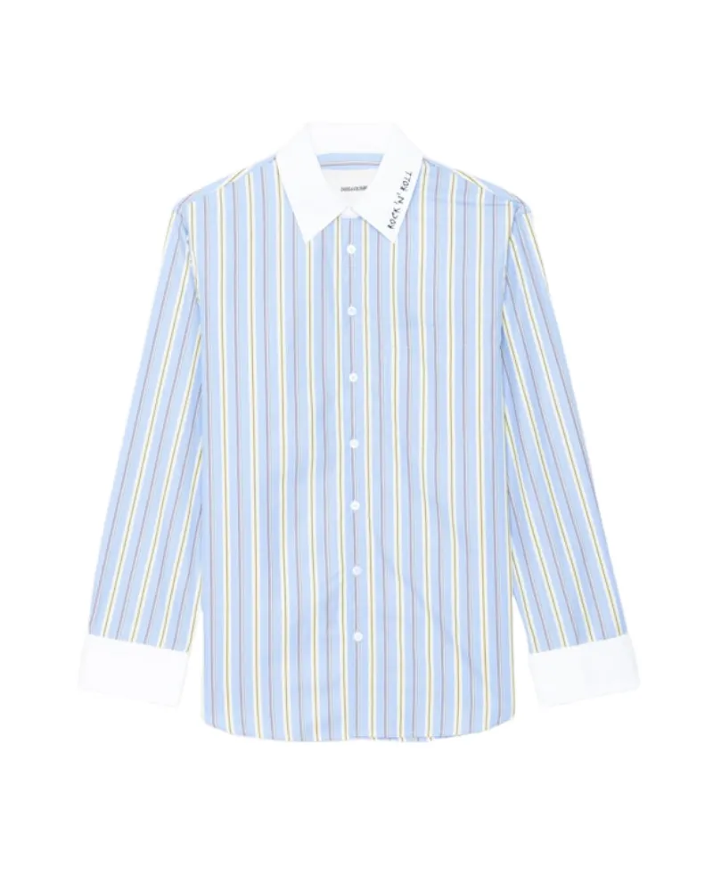 Zadig & Voltaire Hemd Morning Blau