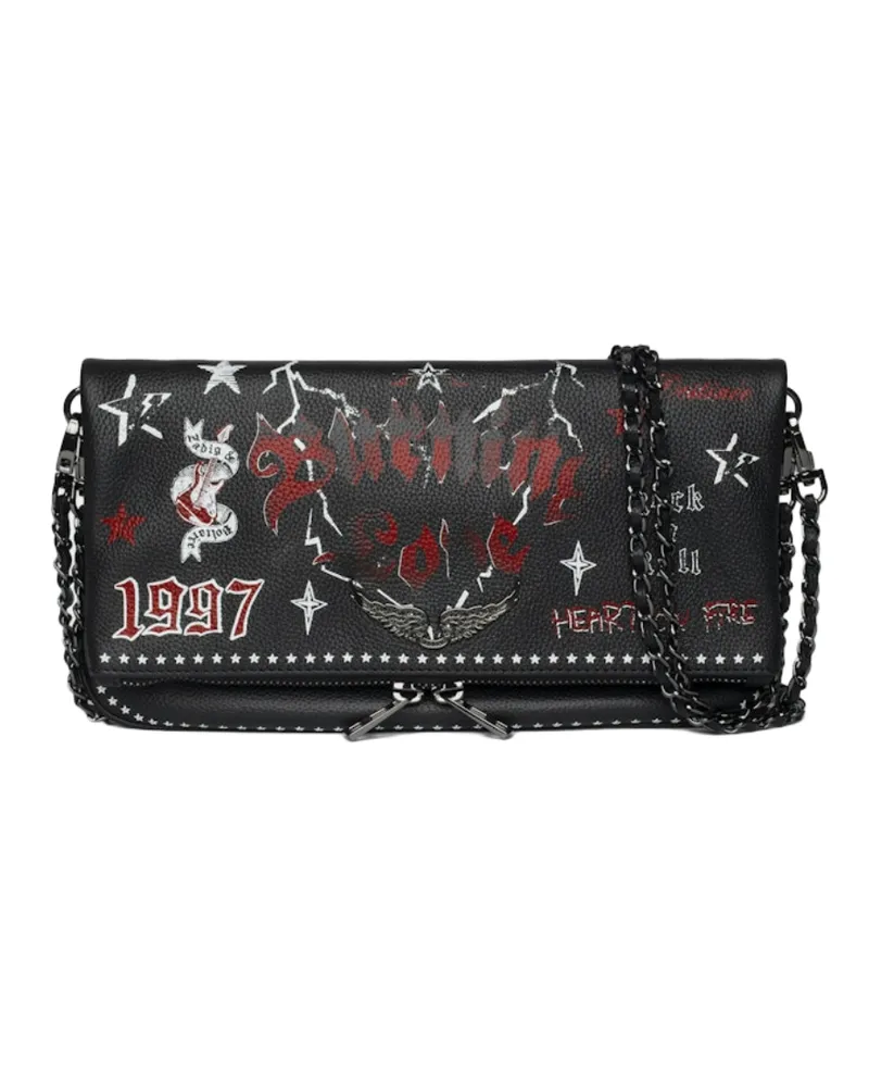 Zadig & Voltaire Pochette Rock Punk Schwarz