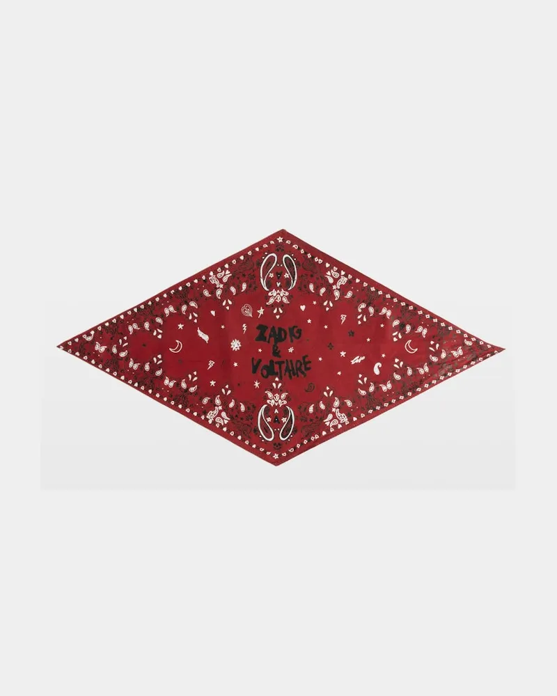 Zadig & Voltaire Bandana Zadog Rot