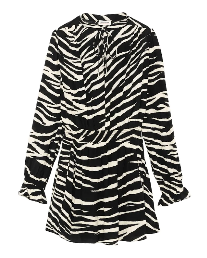 Zadig & Voltaire Rayados Kleid Schwarz