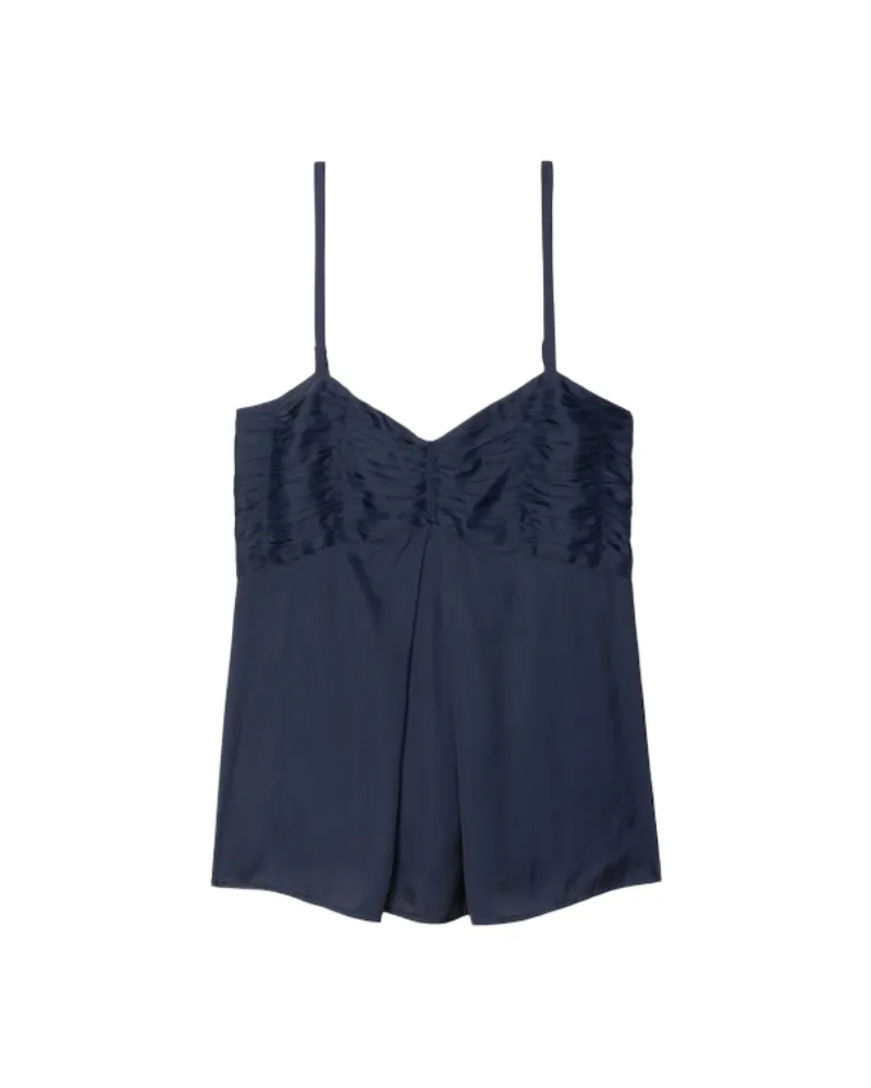 Zadig & Voltaire Cippie Satin Canottiera Blau