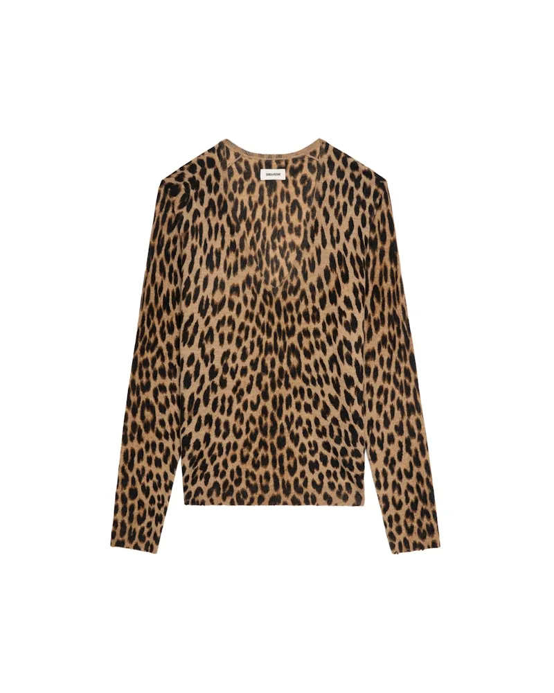 Zadig & Voltaire Pullover Rivy 100% Kaschmir Daim