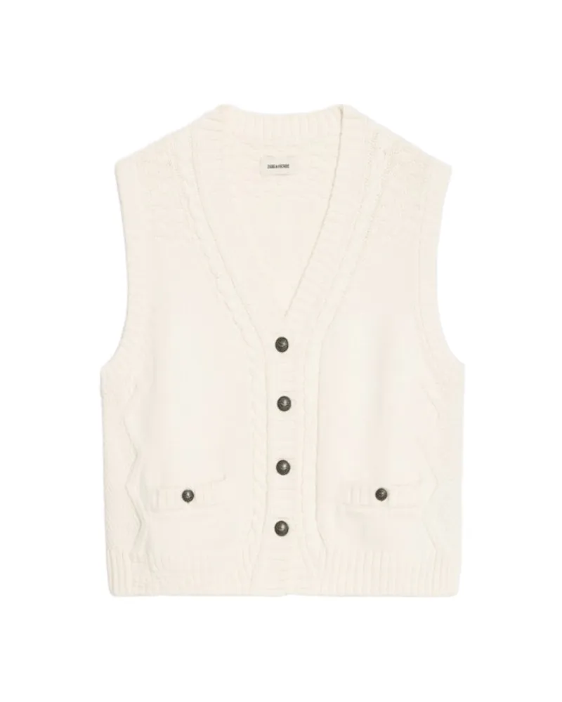 Zadig & Voltaire Weste Mally Beige