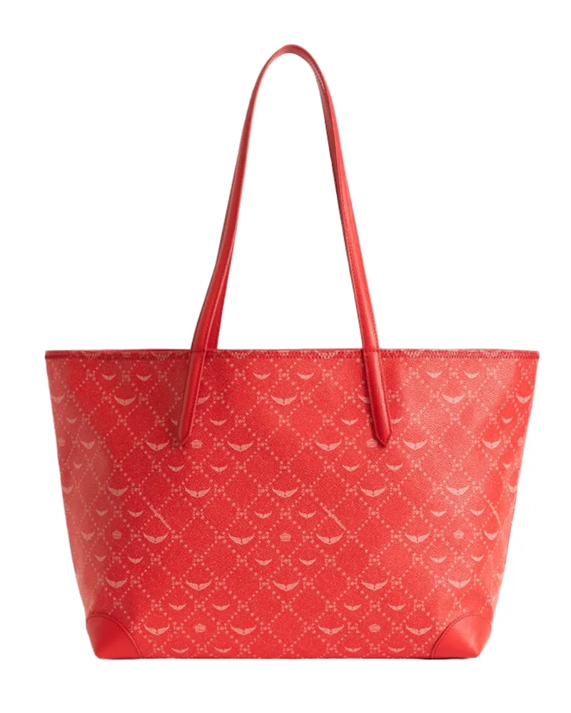 Zadig & Voltaire Z Shopper XL Monogram Tasche Rot