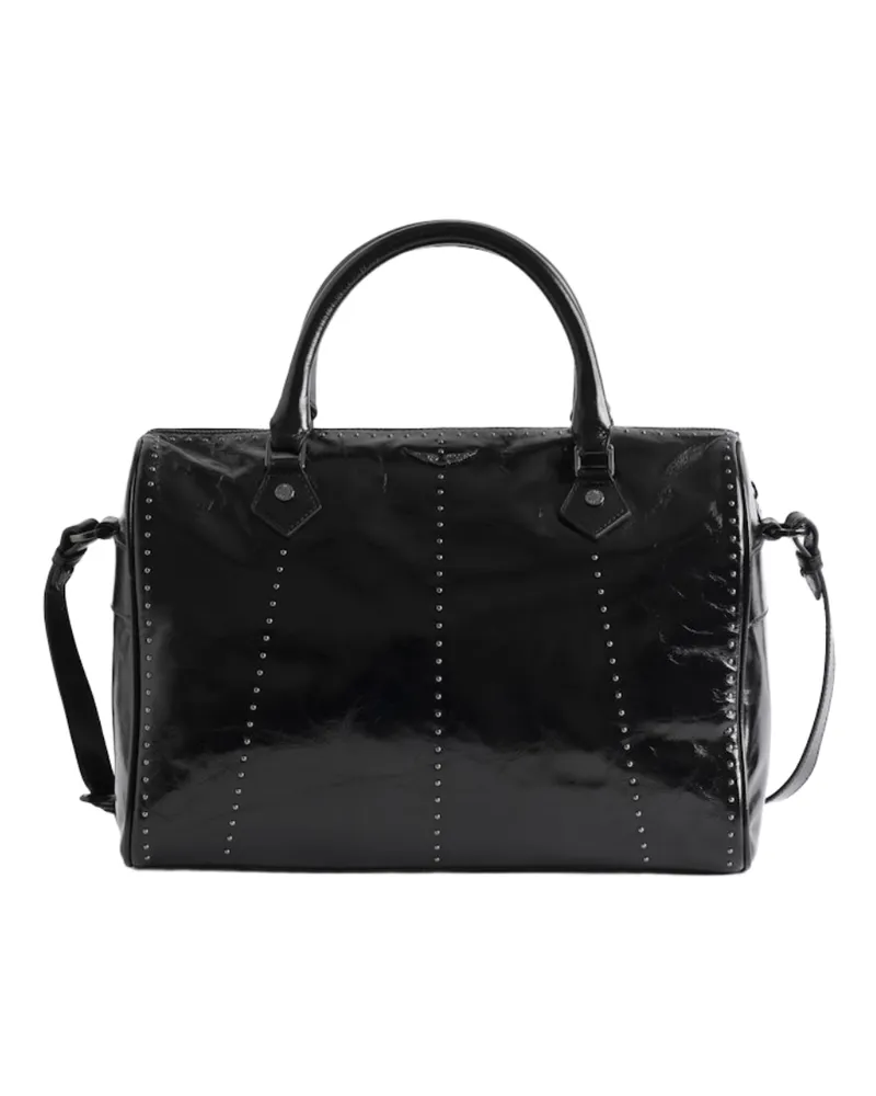 Zadig & Voltaire Tasche Sunny Medium Vibe Studs Schwarz