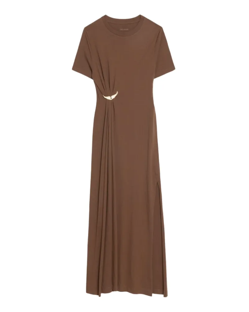 Zadig & Voltaire Kleid Raja Braun