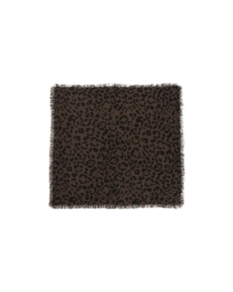 Zadig & Voltaire Mini Stevie Leo Schale 55 Braun