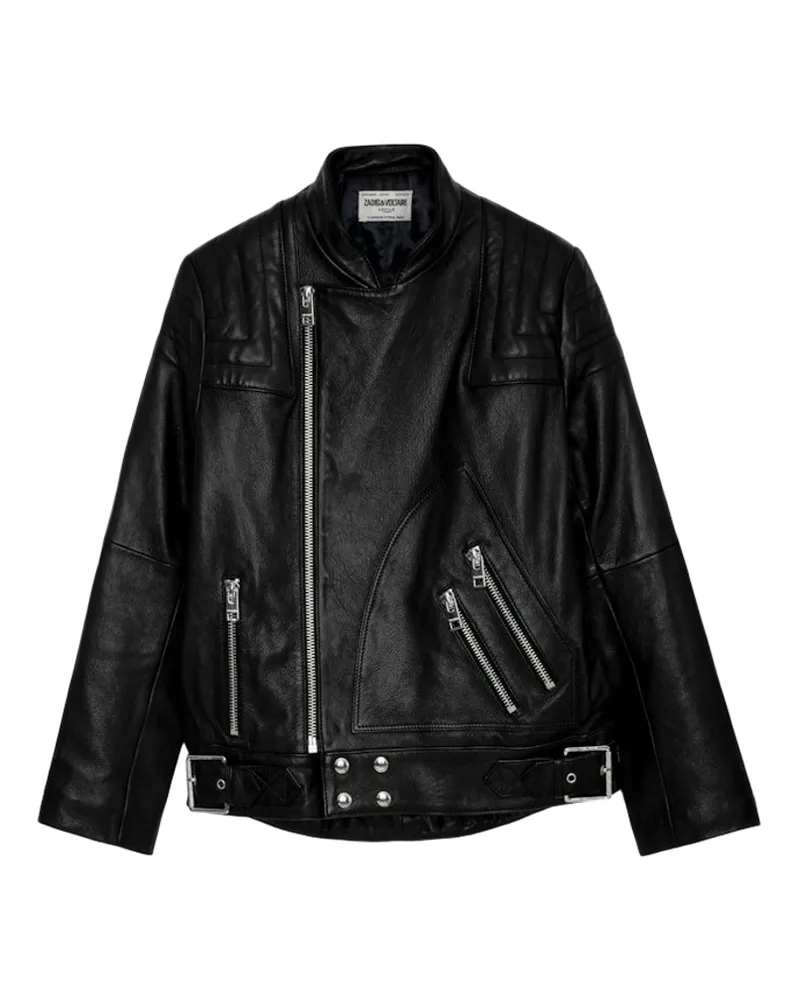 Zadig & Voltaire Jacke Liliam Leder Schwarz