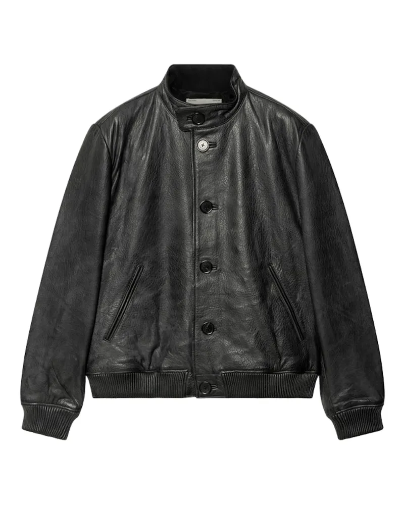Zadig & Voltaire Lonni Lederjacke Schwarz