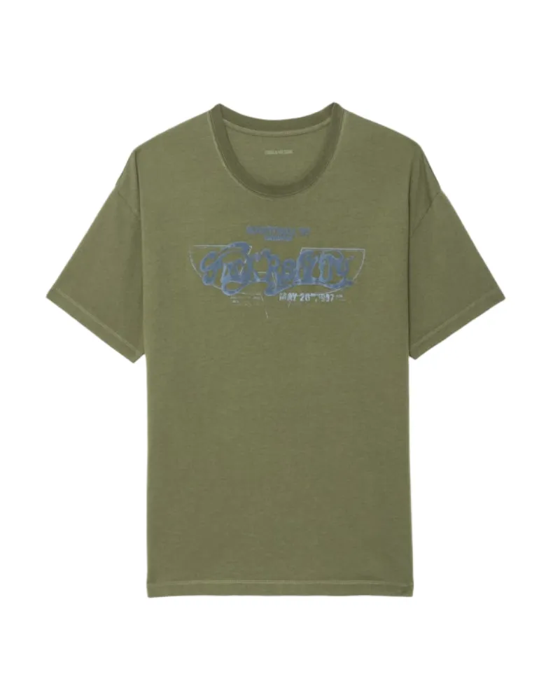 Zadig & Voltaire Toddy T-Shirt Kaki
