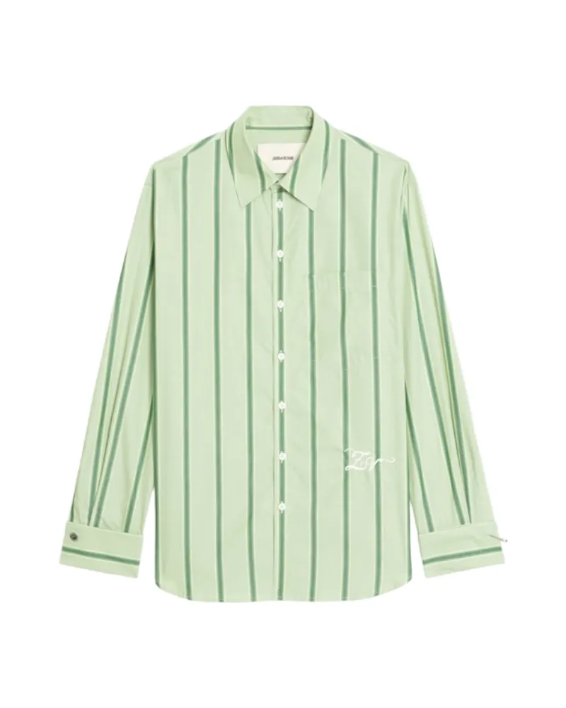 Zadig & Voltaire Hemd Morning Grün