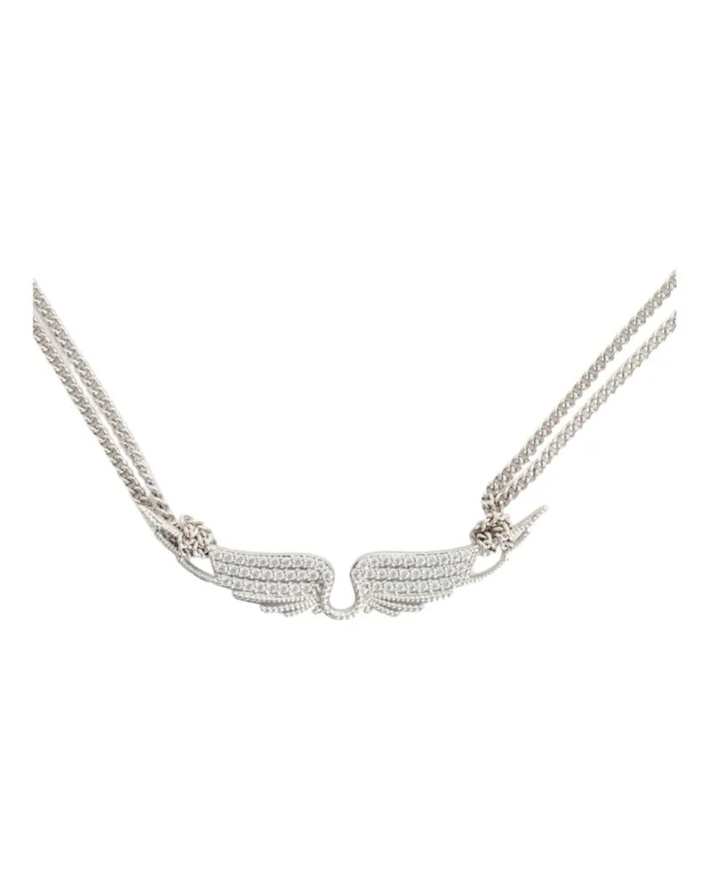 Zadig & Voltaire Halskette Rock Choker Silber