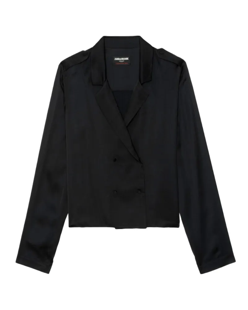 Zadig & Voltaire Tussi Bluse Schwarz