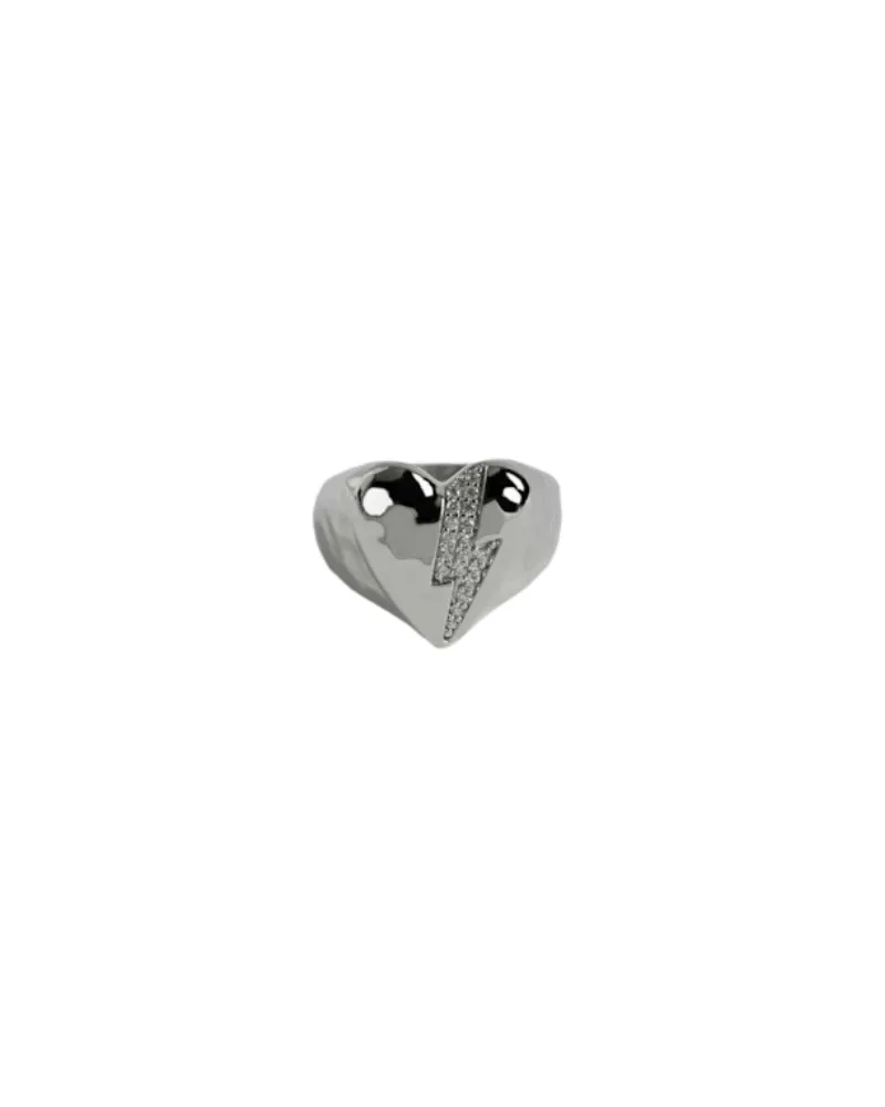 Zadig & Voltaire Heartbreaker Flash Ring Grau