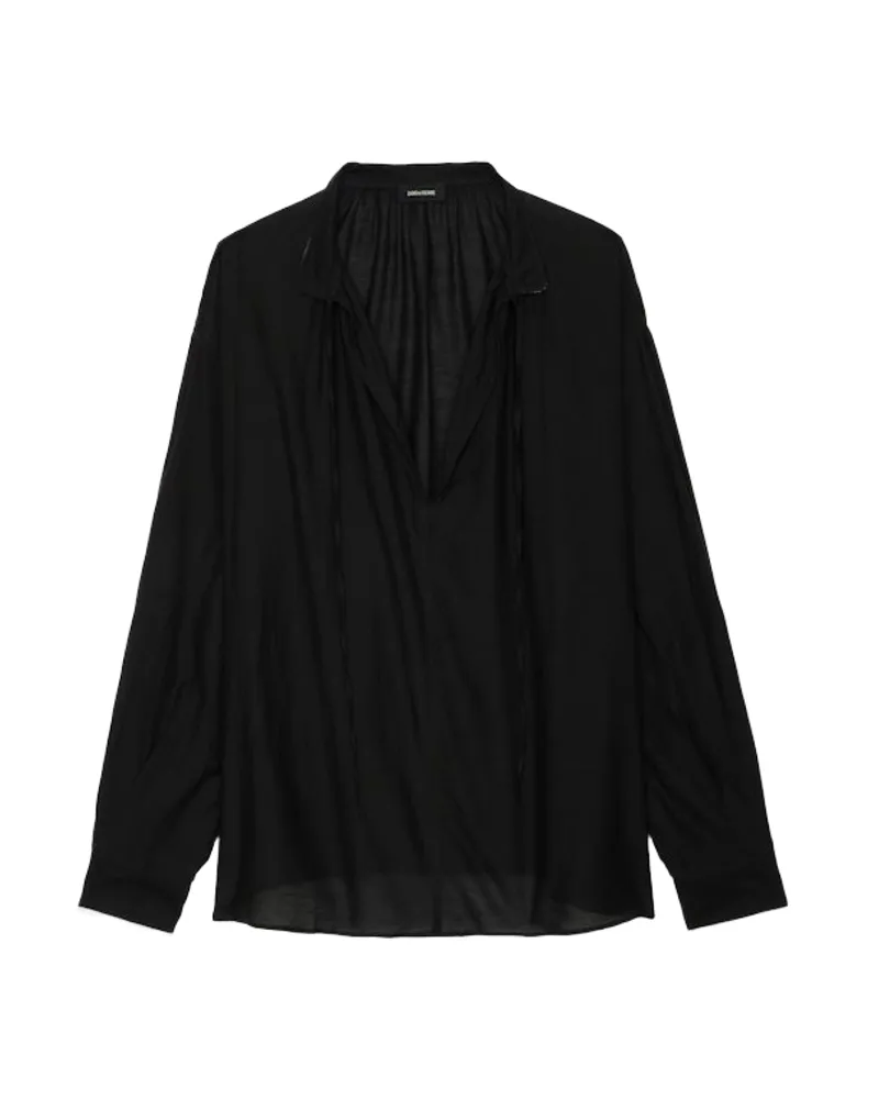 Zadig & Voltaire Bluse Troene Schwarz