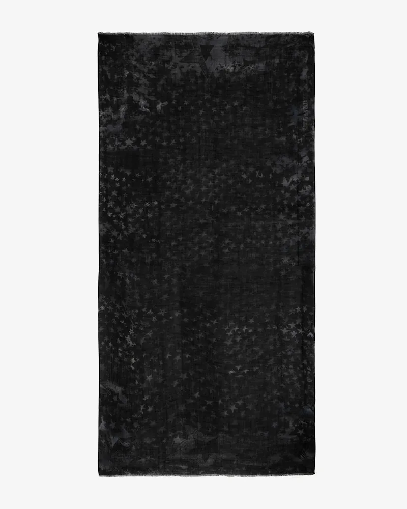 Zadig & Voltaire Schal Judy Stars 100 100% Wolle Road