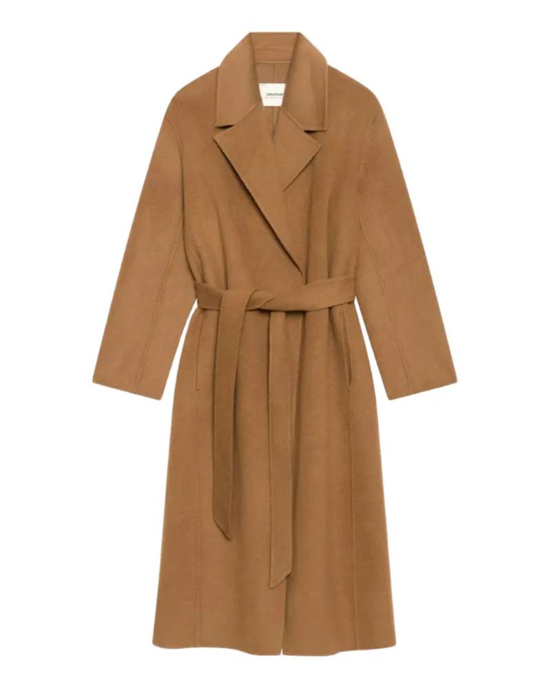 Zadig & Voltaire Meli Mantel Beige