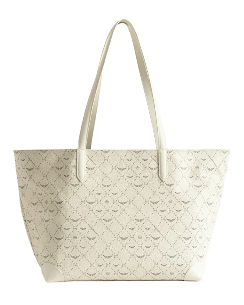 Zadig & Voltaire Z Shopper XL Monogram Tasche Weiß