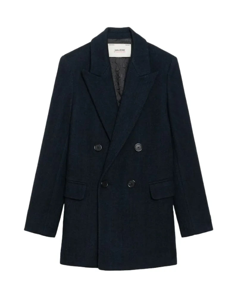 Zadig & Voltaire Miew Mantel Blau