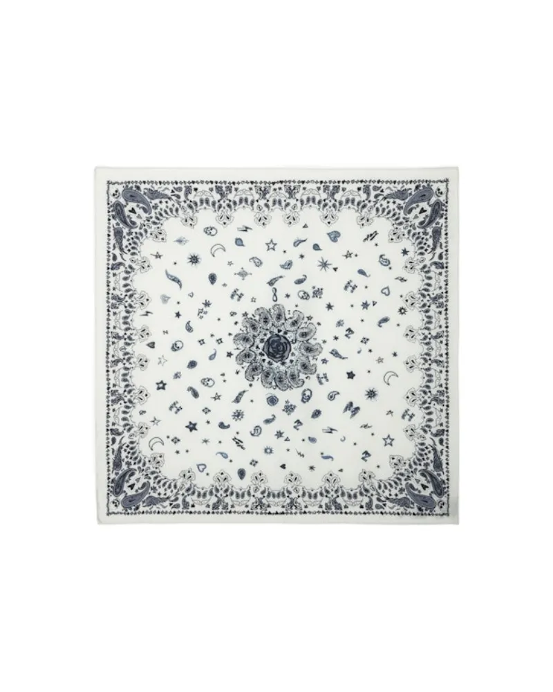Zadig & Voltaire Debbie Bandana 65 Tuch Blau