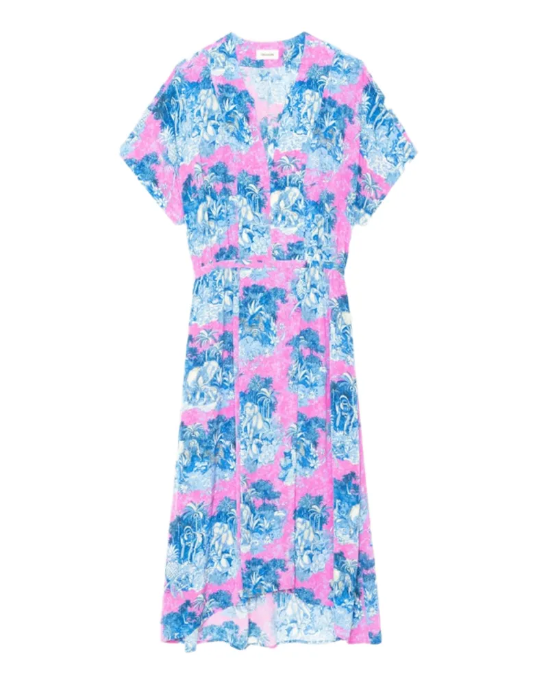 Zadig & Voltaire Kleid Riaz Rosa
