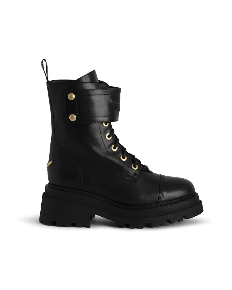 Zadig & Voltaire Stiefel Joe Ride Noir