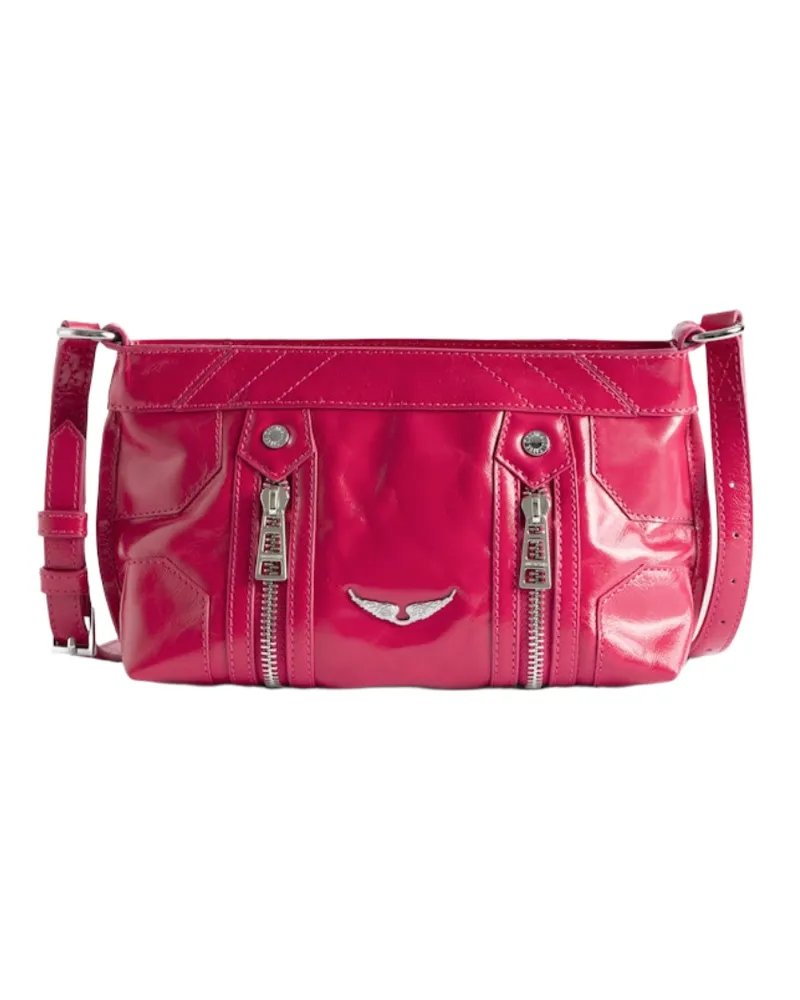 Zadig & Voltaire Sunny Mood Vintage Patent Tasche Rosa