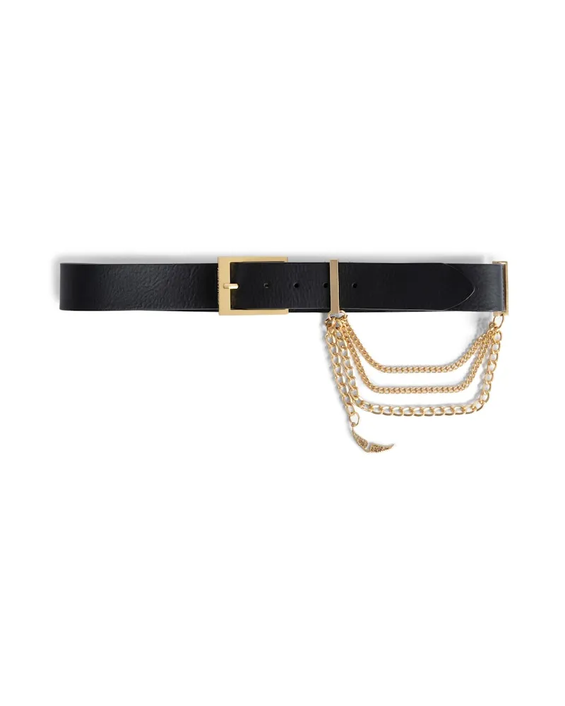 Zadig & Voltaire Gürtel Rock Chain Schwarz