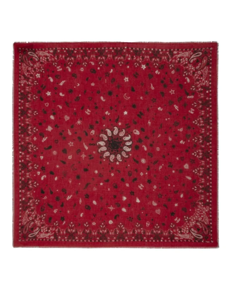 Zadig & Voltaire Schal Maddie Bandana 120 Rot