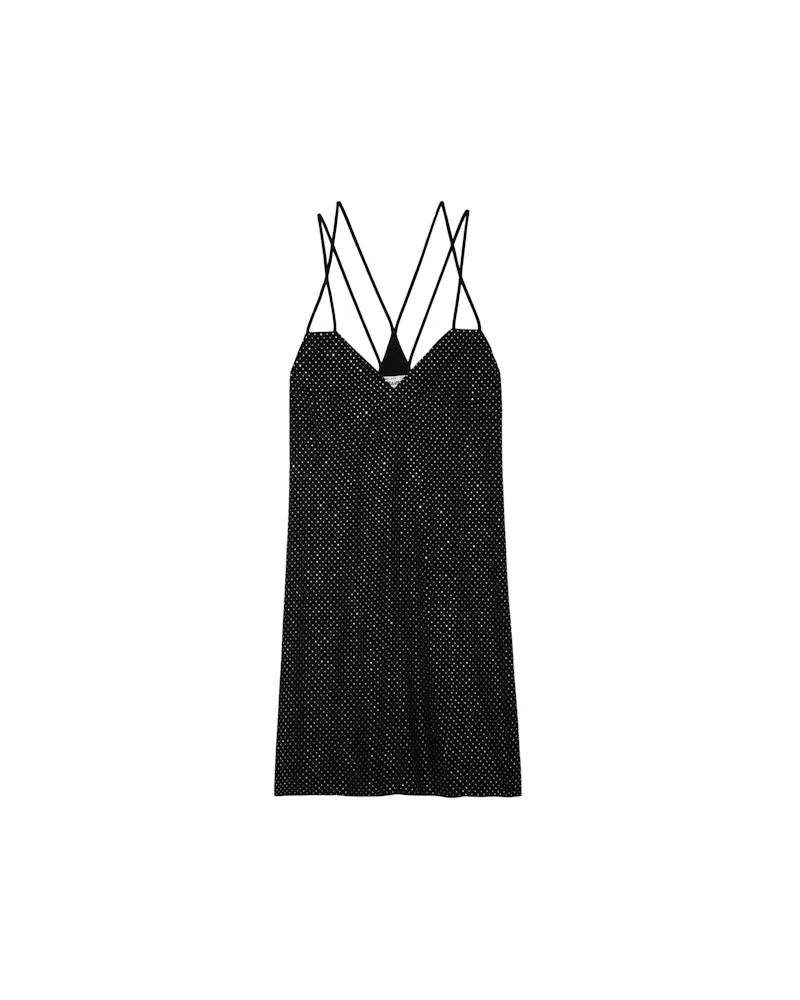 Zadig & Voltaire Rohana Kleid 100% Seide Schwarz