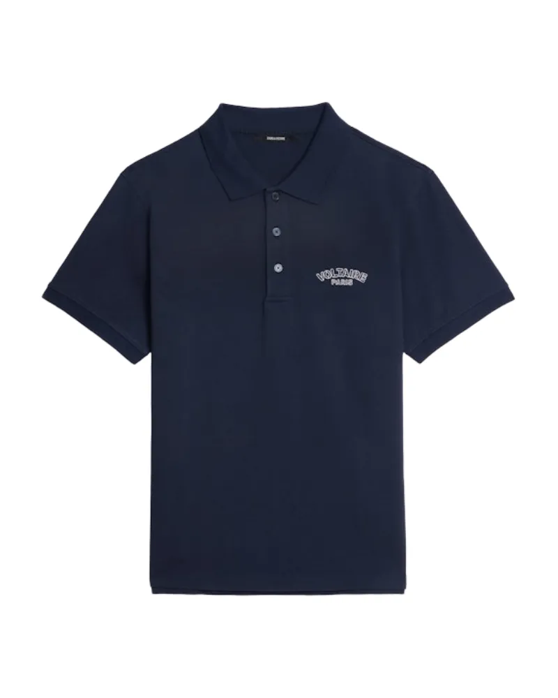 Zadig & Voltaire Polo Dimitri Blau