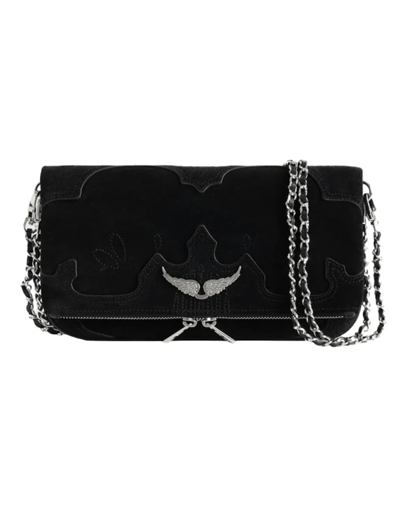 Zadig & Voltaire Clutch Rock Western Schwarz
