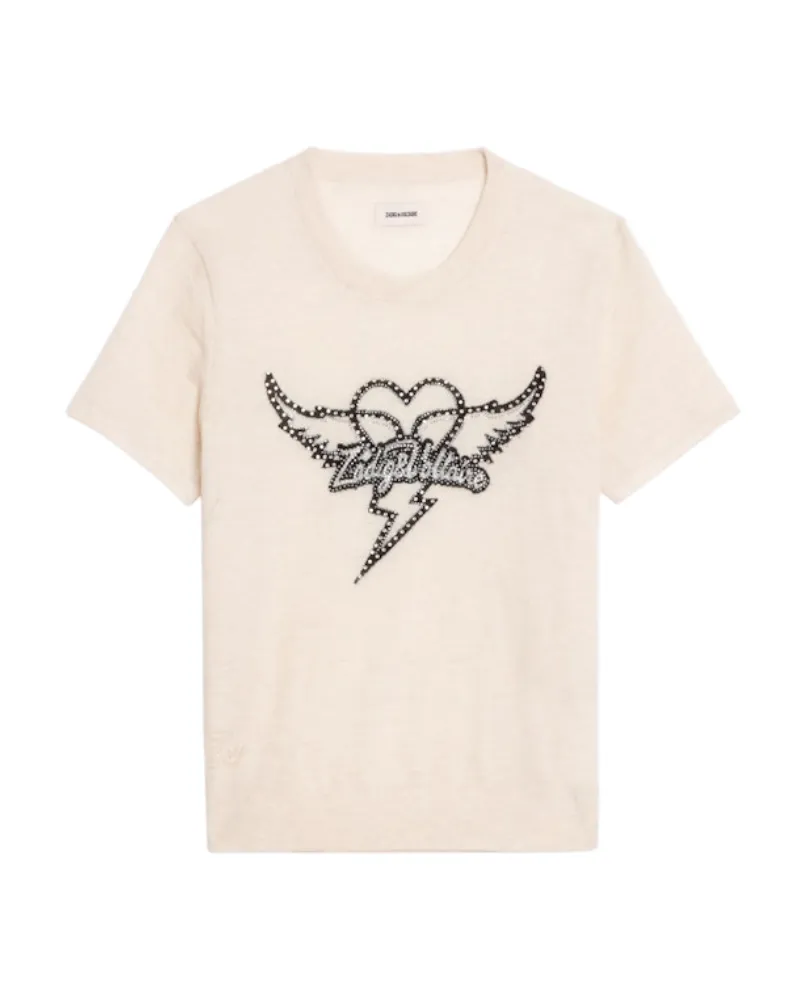 Zadig & Voltaire Pullover Idal 100% Kaschmir Weiß