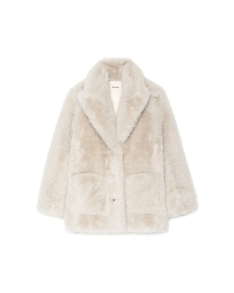 Zadig & Voltaire Mantel Fleur Ecru