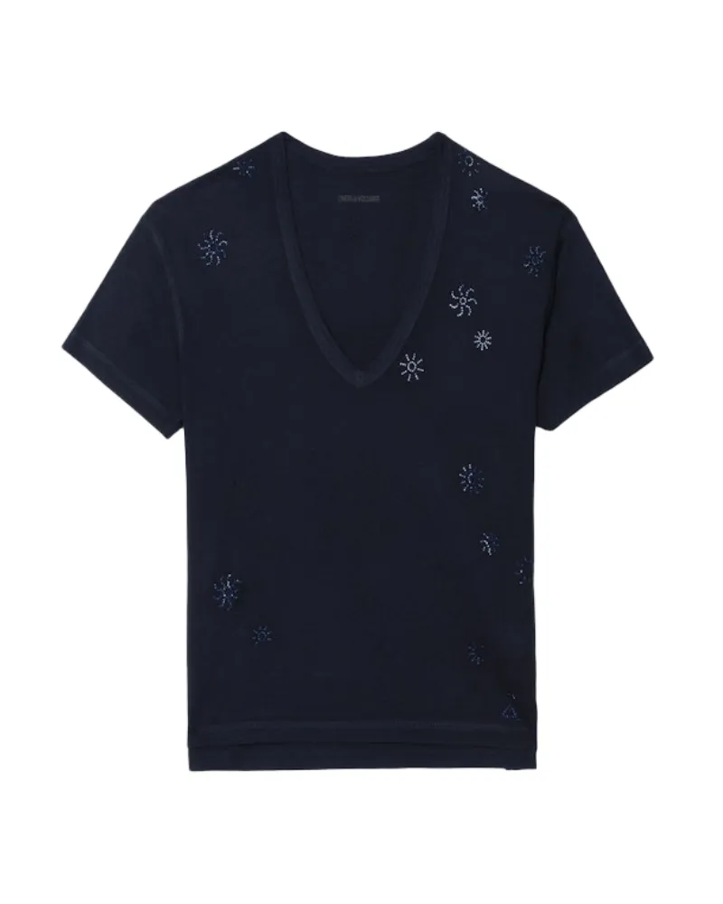 Zadig & Voltaire Marta T-Shirt Blau