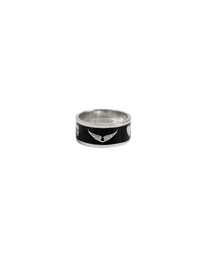Zadig & Voltaire ZV Ring Schwarz