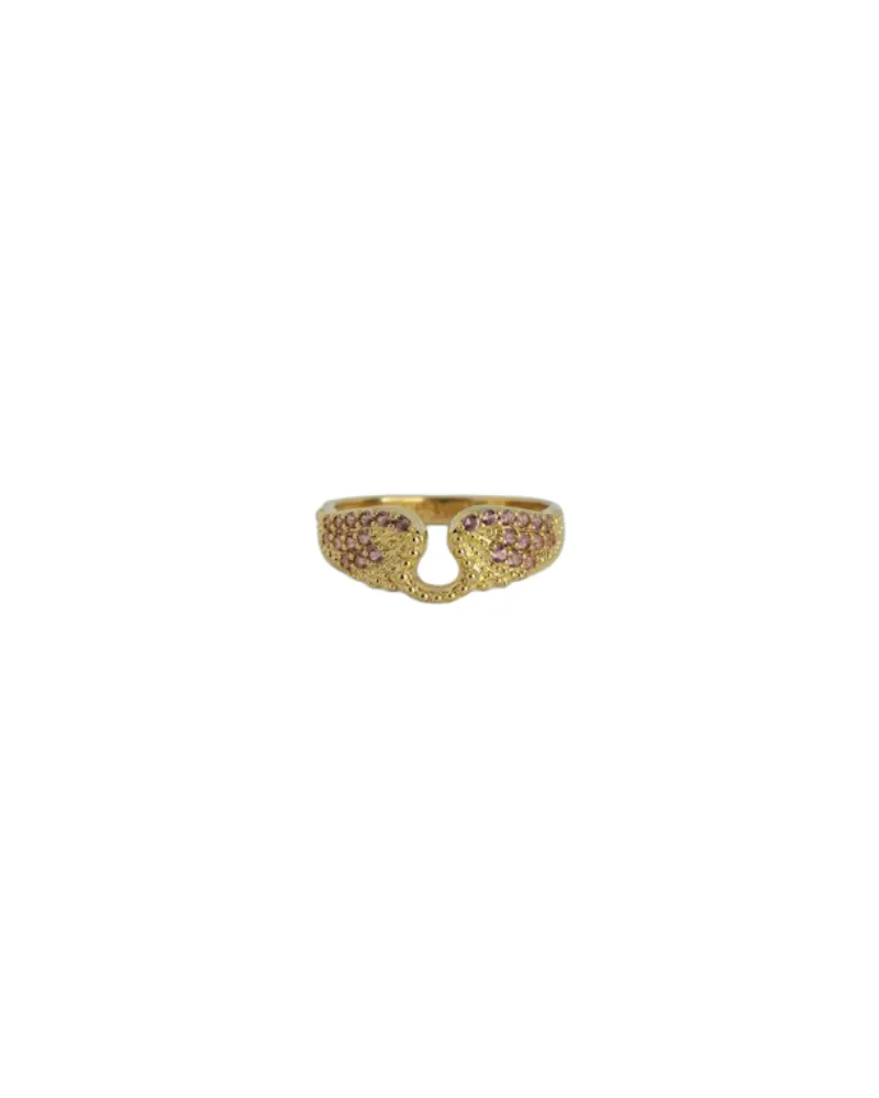 Zadig & Voltaire Ring Rock Gelb
