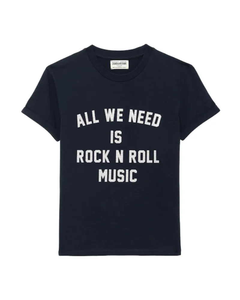 Zadig & Voltaire Walko T-Shirt Blau