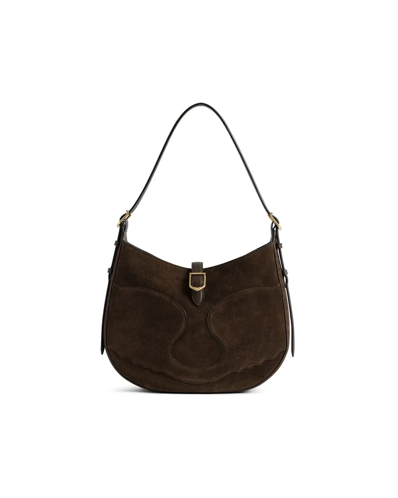 Zadig & Voltaire Moonrise Hobo Tasche Braun