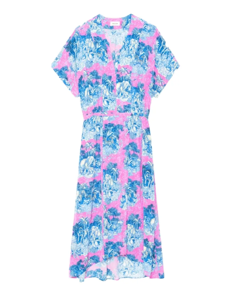 Zadig & Voltaire Kleid Riaz Rosa