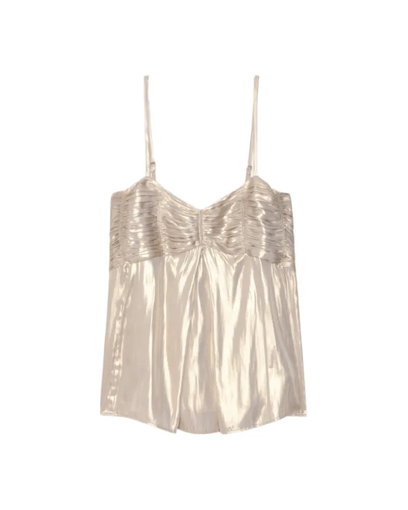 Zadig & Voltaire Camisole Cippie Satin Gold