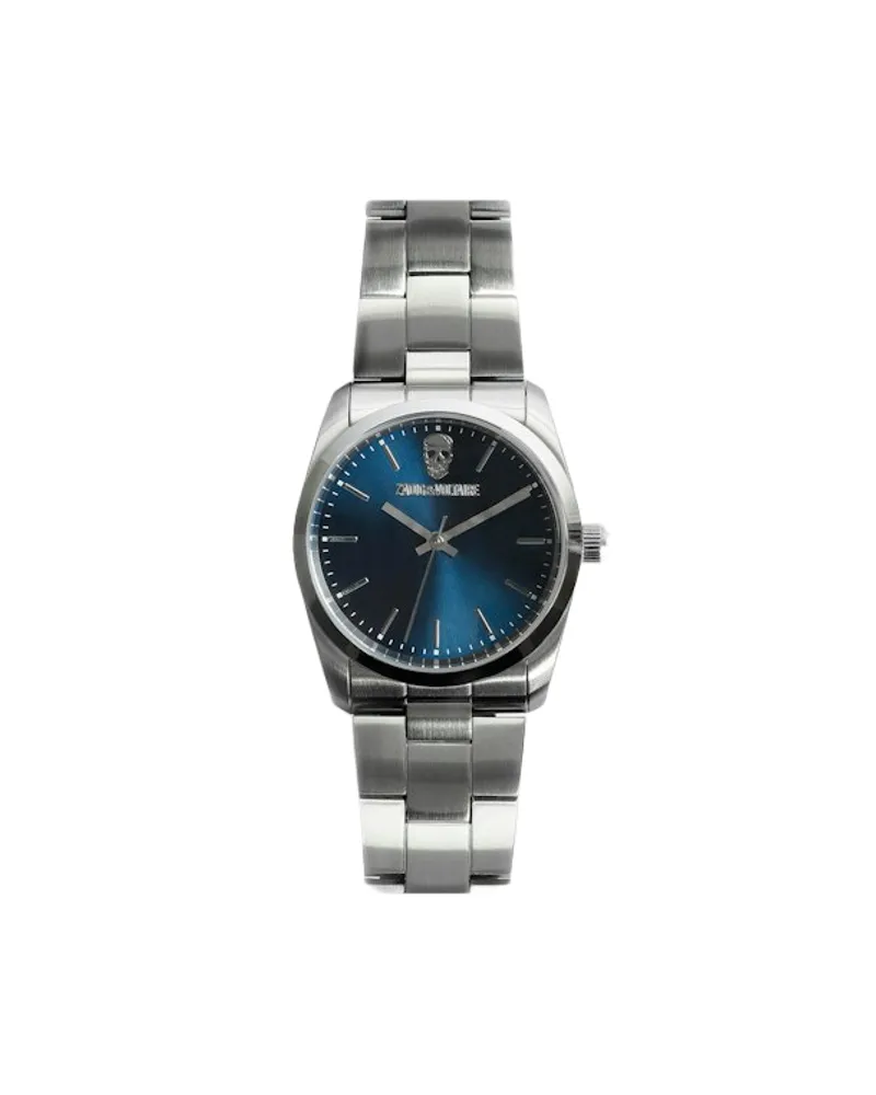 Zadig & Voltaire Zadig Blue Dial Uhr Grau